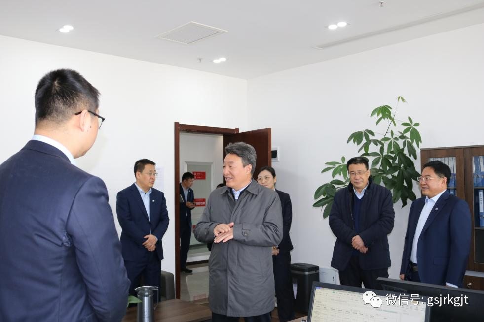 祁建邦一行赴OKPAY天水担保指导调研